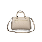 Guess Jeans Beige Polyethylene Handbag