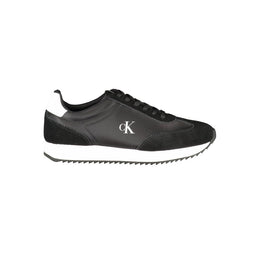 Calvin Klein Black Polyester Sneaker