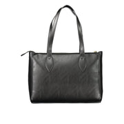 Mario Valentino Black Polyethylene Women Handbag