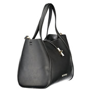 Mario Valentino Black Polyethylene Women Handbag