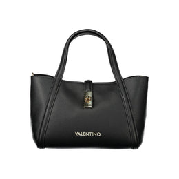 Mario Valentino Black Polyethylene Women Handbag