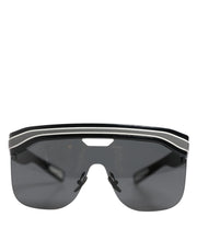 Dolce & Gabbana Black White Street Sporty DG6162 Men Eyewear Sunglasses