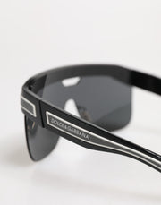 Dolce & Gabbana Black White Street Sporty DG6162 Men Eyewear Sunglasses