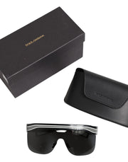 Dolce & Gabbana Black White Street Sporty DG6162 Men Eyewear Sunglasses