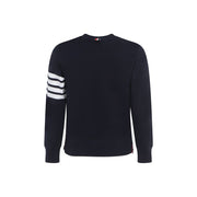 Thom Browne Blue Cotton Sweatshirt