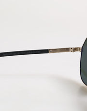 Dolce & Gabbana Black 18K Gold Plated Polarized Steel DG2133K Sunglasses