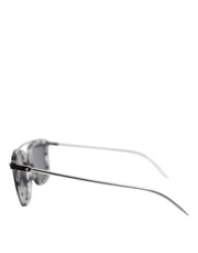 Dolce & Gabbana Gray Havana Acetate Square DG4327 Eyewear Sunglasses