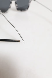 Dolce & Gabbana Gray Havana Acetate Square DG4327 Eyewear Sunglasses