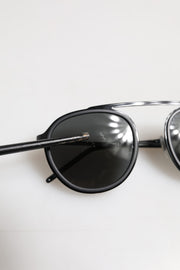Dolce & Gabbana Black Metal Frame Round DG2276 Eyewear Shades Sunglasses