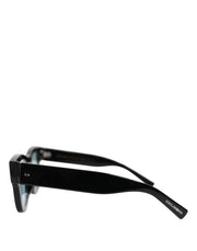 Dolce & Gabbana Blue Black Marbled Metal DG2215K Eyewear Sunglasses