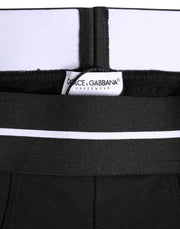Dolce & Gabbana Black Cotton Stretch Regular Brief Underwear