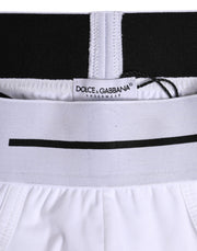 Dolce & Gabbana White Cotton Stretch Regular Brief Underwear