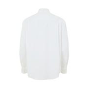 Gucci White Cotton Dress Shirt