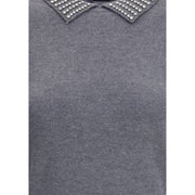 PINKO Gray Nylon Sweatshirt