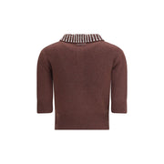 PINKO Brown Nylon Sweatshirt