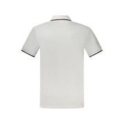 Hugo Boss White Cotton Polo Shirt