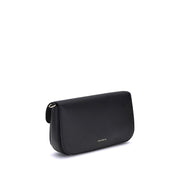 Coccinelle Black Calf Leather Bos Taurus Shoulder Bag