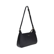 Coccinelle Black Calf Leather Bos Taurus Shoulder Bag