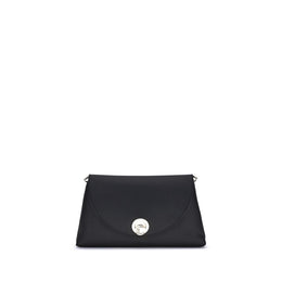 Coccinelle Black Calf Leather Bos Taurus Shoulder Bag