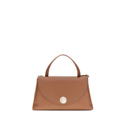Coccinelle Brown Calf Leather Bos Taurus Handbag