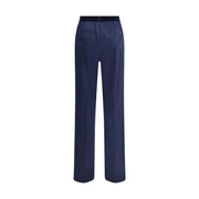 Tom Ford Blue Elastane Casual Pants