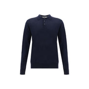 Golden Goose Blue Fleece Wool Shirt