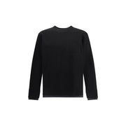 Sacai Black Cotton T-Shirt