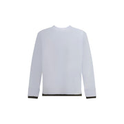 Sacai White Cotton Long Sleeve T-Shirt