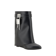 Givenchy Black Calf Leather Bos Taurus Ankle Boots
