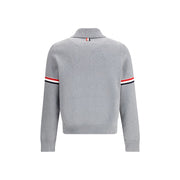 Thom Browne Gray Nylon Sweatshirt
