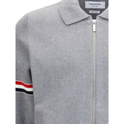 Thom Browne Gray Nylon Sweatshirt