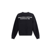 Dsquared² Black Cotton Sweatshirt