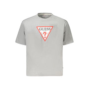 Guess Jeans Gray Cotton T-Shirt