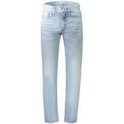Calvin Klein Blue Cotton Jeans Denim