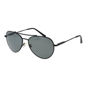 Serengeti Black Metal Sunglasses