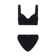 Hunza G Black Polyamide Bikini