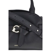 Coccinelle Black Calf Leather Bos Taurus Handbag
