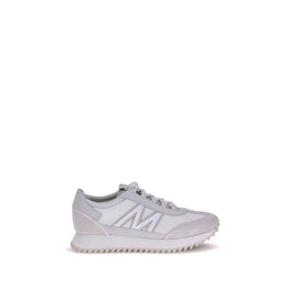 Moncler White Polyamide Low Top Sneakers