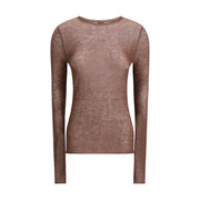 PINKO Brown Wool Sweatshirt