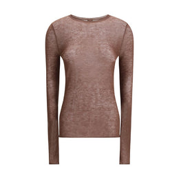 PINKO Brown Wool Sweatshirt