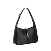 Saint Laurent Black Calf Leather Bos Taurus Shoulder Bag