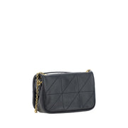 Saint Laurent Black Lamb Ovis Aries Aries Shoulder Bag