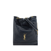 Saint Laurent Black Lamb Ovis Aries Aries Backet Bag