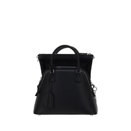 Margiela Black Calf Leather Bos Taurus Handbag