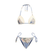 Zimmermann Light Blue Polyamide Bikini