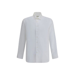 Etro White Cotton Dress Shirt