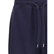 Brunello Cucinelli Blue Cotton Casual Pants