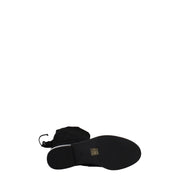 Stuart Weitzman Black Leather Over The Knee