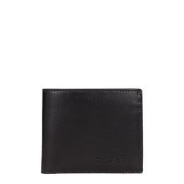Testoni Black Leather Wallet