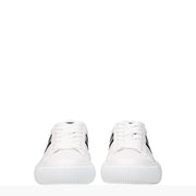 Versace White Leather Sneakers